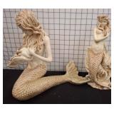 Detailed Mermaid Figurines