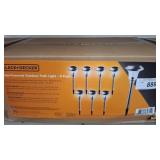 Black+Decker Solar-Powered Path Light Set of 8