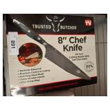 Trusted Butcher 8-Inch Chef Knife in Box