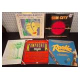 5 Vinyl Records, Various Artists