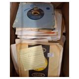Vintage Country 45 RPM Records