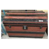 WOODEN TRUNK WITH INSERT