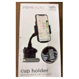 IHome Auto Gooseneck Cup Holder Phone Mount