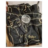 CROWN ROYAL BAG, ROCKS GLASS