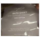 Cotton Bath Sheet With Silvadur Treatment