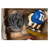 Items Including Blue M&M Figure