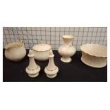 Lenox Porcelain Set with Gold Trim, Including Bowl