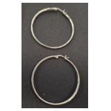 Stainless Hoop Earrings