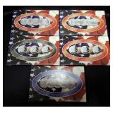 5 PC PRESIDENTIAL QUARTER SETS