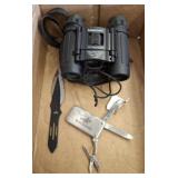 TASCO BINOCULARS, WINCHESTER MINI MULTI-TOOL