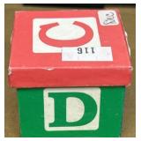 10K Gold Blue Topaz December Baby Jewelry Set