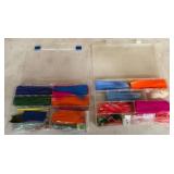 Two Cases of Fishing Tackle and Lures