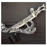 Decorative Sword by DWK with Skull Motif