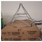 Fryer Filter Stand with Shortening Filter Cones