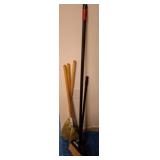 Brooms, Includes Straw & Plastic Styles