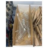 Clear Acrylic Serving Utensils Set