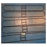 Five Black Metal Dust Mop Frame