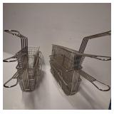 4 Stainless Steel Fryer Baskets