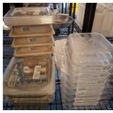 New Cambro Food Pans with Lids, Assorted Sizes