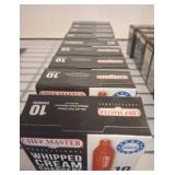 Chef Master Whipped Cream Chargers, 10-Pack