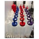 Plastic Squeeze Bottles with Caps