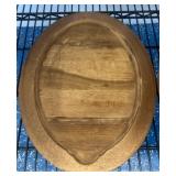 Lodge Wooden Oval Server
