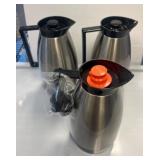 New Brushed Nickel 1L Beverage Carafes