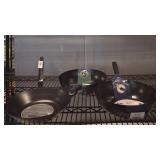 Cookware Set: Woks and Sauce Pans