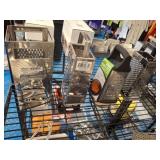 Multi-Sided Metal Cheese Graters