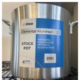 Winco 16 QT Elemental Aluminum Stock Pot,
