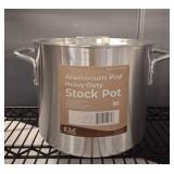 Aluminum Heavy-Duty Stock Pot, 10 Qt