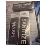 3 Black Information Signs