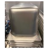 Stainless Steel Third Size Pans, 22 Gauge
