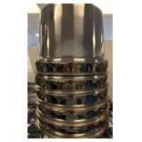 Winco 14 Qt Stainless Steel Food Insets