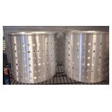 Two Aluminum Steamer Baskets