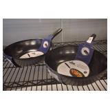 Two Non-Stick 11-Inch Woks by Update International