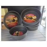 Five 8ï¿½ï¿½ and One 6ï¿½ï¿½ Winco Cake Pans