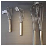 Wire Whisks with Stainless Handles