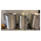 3 Aluminum Liquid Measuring Pitchers