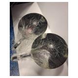 Two Nonstick Fry Pans With Plastic Handles 16inch