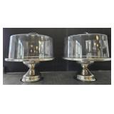 Stainless Steel Cake Stands with Covers