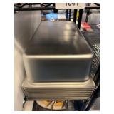 8 Full-Size Stainless Steel Table Pans