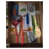 Kitchen Utensil Lot With Silicone Items