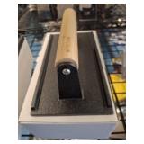 Winco Cast Iron Steak Weight with Wood Handle