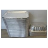 Bulk Aluminum Foil Trays with Lids