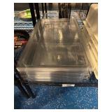 Cambro Full-Size Clear Pan Lids, New