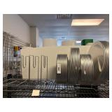 Aluminum Pizza Trays, Varied Sizes