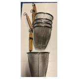 Winco Stainless Steel Strainers