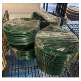 Green Plastic Basket Trays