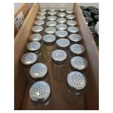 Glass Shakers with Metal Lids